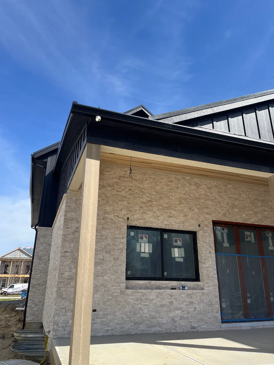 Siding installation documented in Wild Air