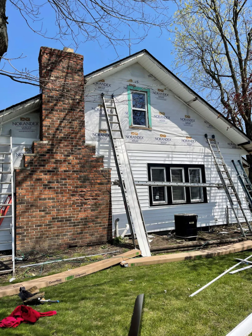 Vinyl siding replacement completed in Wild Air